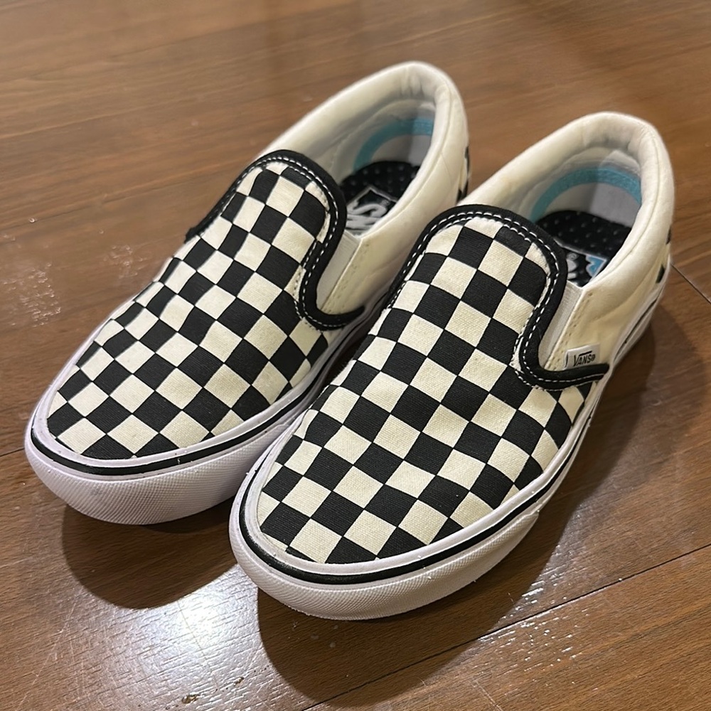 Vans Slip-On Checkerboard Shoe
